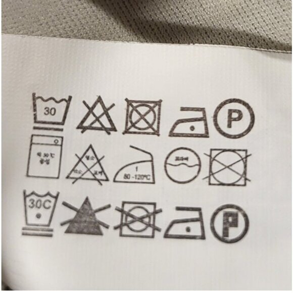 NWOT Zara Green and White Printed Mini Dress Size Large - Picture 10 of 10